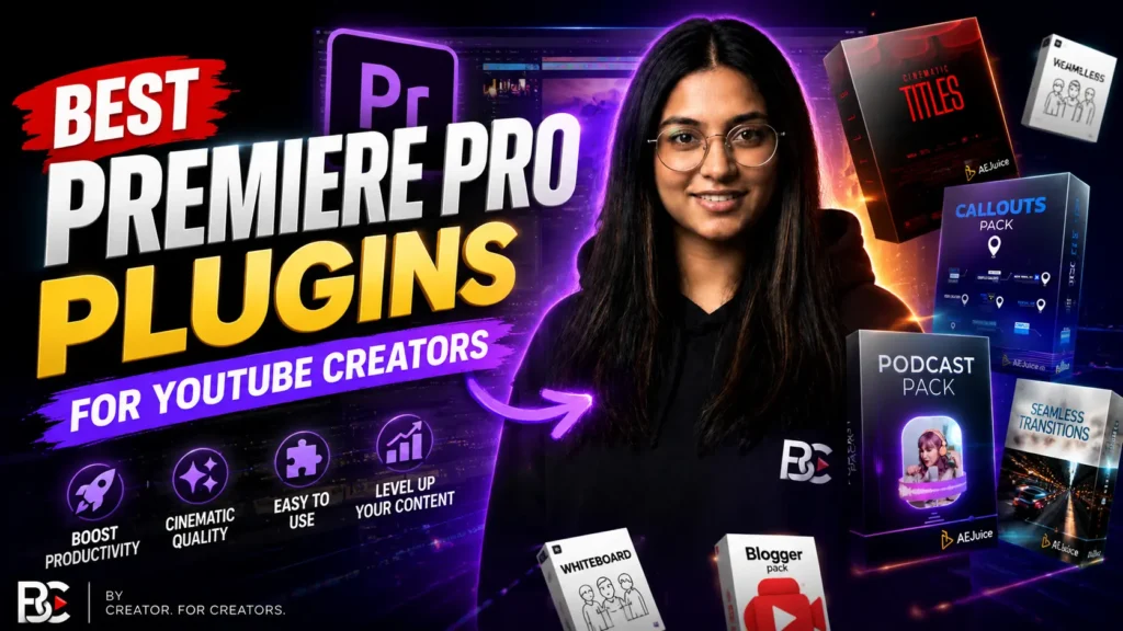 Best Premiere Pro Plugins for YouTube Creators in 2026: Save Time and Edit Smarter