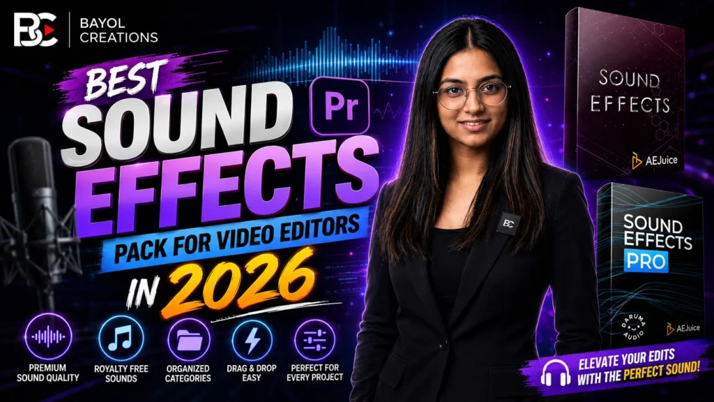 Best Sound Effects Pack for Video Editors in 2026