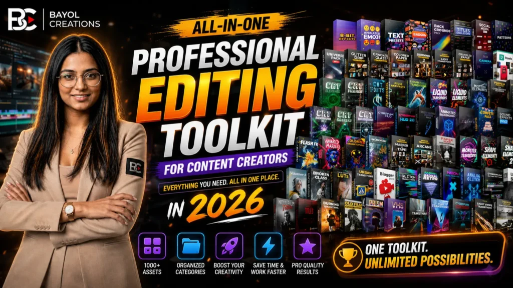 Professional Editing Toolkit for Content Creators in 2026