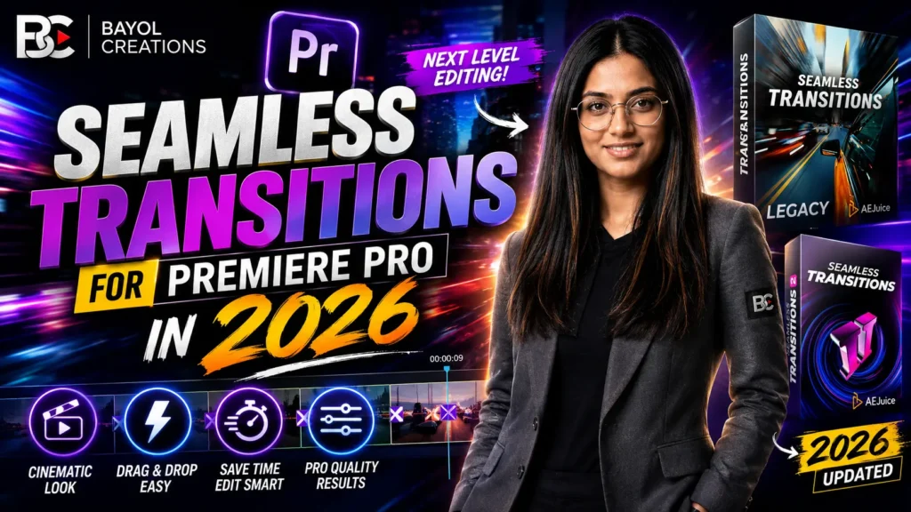 Seamless Transitions for Premiere Pro in 2026: Edit Faster, Save Hours