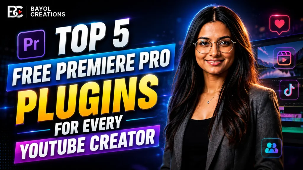 Top 5 Free Premiere Pro Plugins for Every YouTube Creator